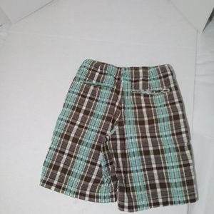 Gap Kids Boys Green Camo Logo Fleece Knit Shorts Large 10
